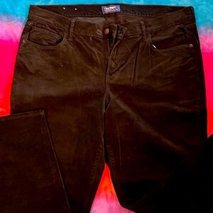 Green corduroy pants